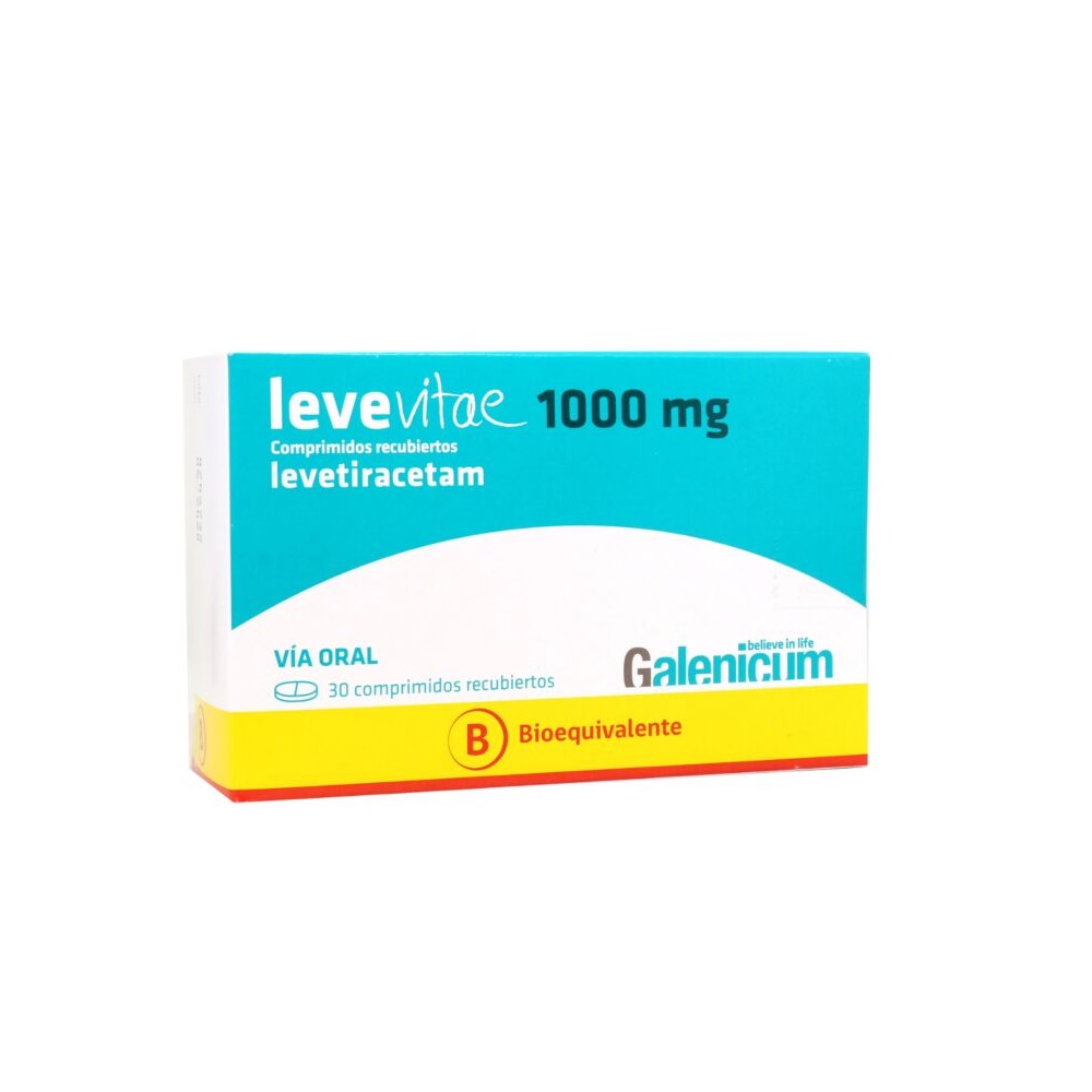 Levevitae Levetiracetam Mg X Comprimidos Galenicum Farmacia