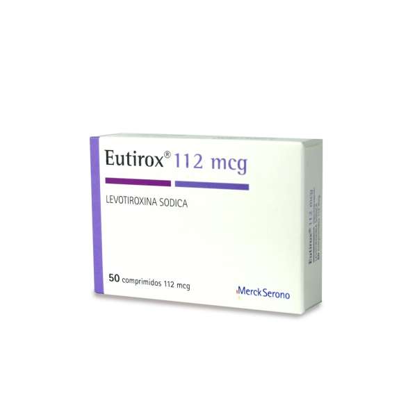 Eutirox Levotiroxina Sodica 112 Mcg X 50 Comprimidos (merck) – Farmacia 